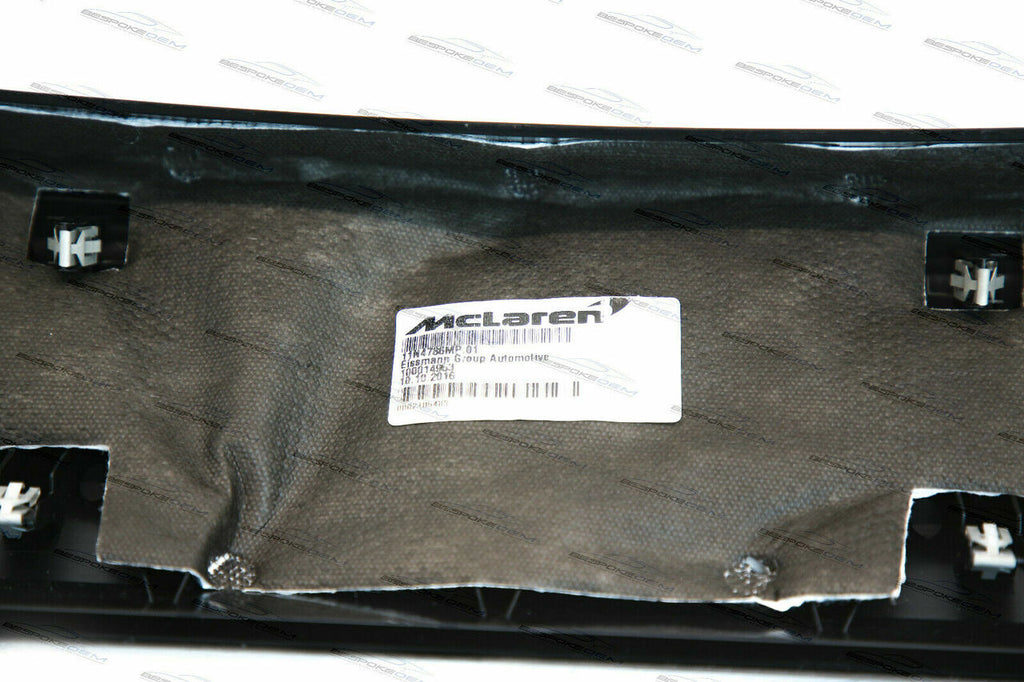 MCLAREN 650S CARBON FIBRE REAR CENTRE PARCEL SHELF COVER