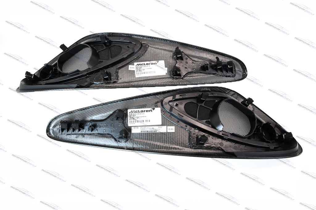 MCLAREN 540- 570- 600LT CARBON FIBRE INTERIOR DOOR PANEL (PAIR)