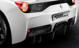 FERRARI 458 SPECIALE TITANIUM TAILPIPES