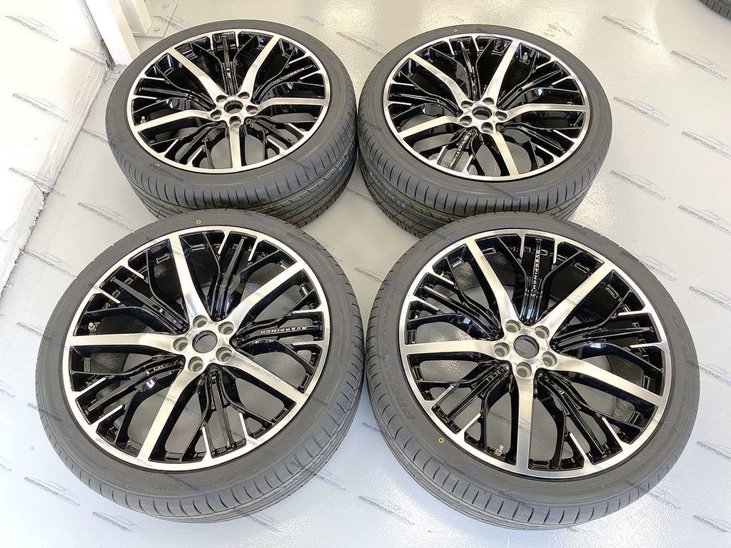 GENUINE OVERFINCH 23″ CENTAUR FORGED ALLOY WHEELS WITH NEW TOYO TYRES