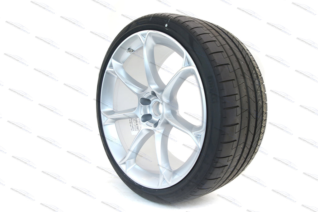 MCLAREN GT STD 7 SPOKE 20''-21'' ALLOY WHEELS WITH PIRELLI P ZERO TYRES