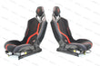 Load image into Gallery viewer, LAMBORGHINI HURACAN PERFORMANTE CARBON FIBRE BUCKET SEATS IN BLACK-RED