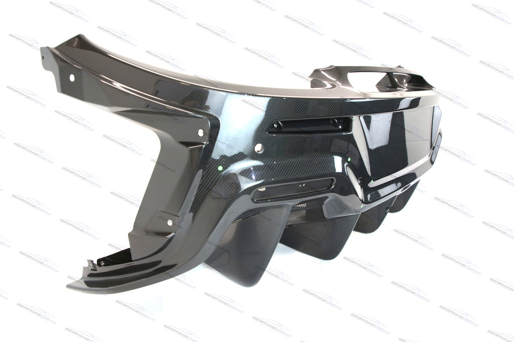 MCLAREN 600LT MSO CARBON REAR BUMPER WITH CAMERA/ TELEMETRIC 13AB827RP-CGF0SN-004