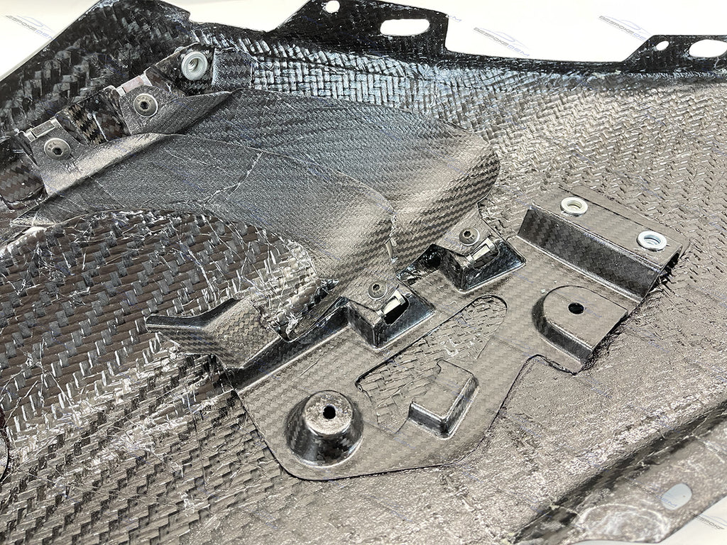 MCLAREN 765LT SPYDER MSO FULL CARBON FIBRE LOUVRE FENDERS SET - FITS 720S 765LT